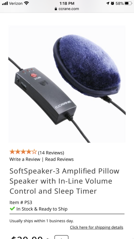 C.Crane SOFTSPEAKER 3 AMP/PILLOW  