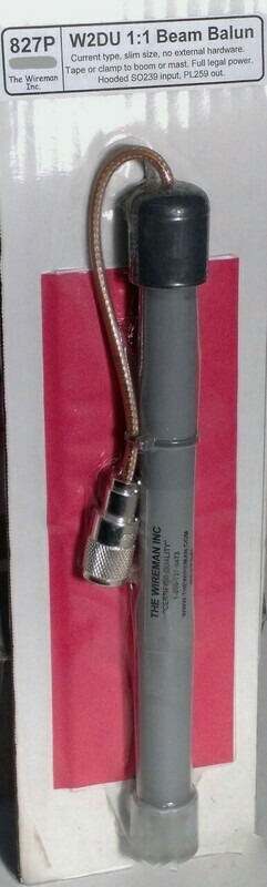 THE WIRE MAN 1:1 W2DU BALUN 827P