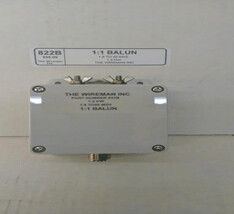 THE WIRE MAN 1:1CURRENT BALUN 1.8 -55MHZ 821A