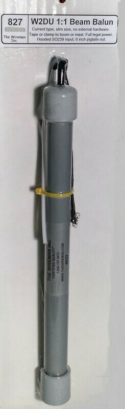 THE WIRE MAN 1:1 W2DU BALUN 827