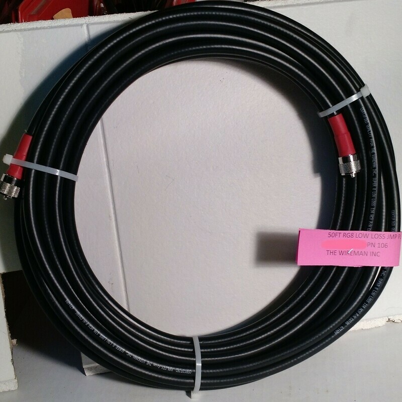 THE WIRE MAN 50&#39; SUPER LOW LOSS JMP PL-PL 106-50