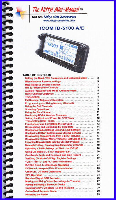 NIFTY MANUAL ICOM IC-5100A