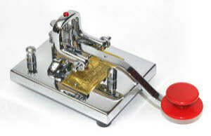 VIBROPLEX STRAIGHT (HAND) KEY DELUXE