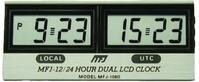 MFJ-108B LCD 12/24HR DUAL CLOCK