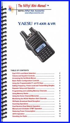 NIFTY MANUAL YAESU FT-4XR/VR