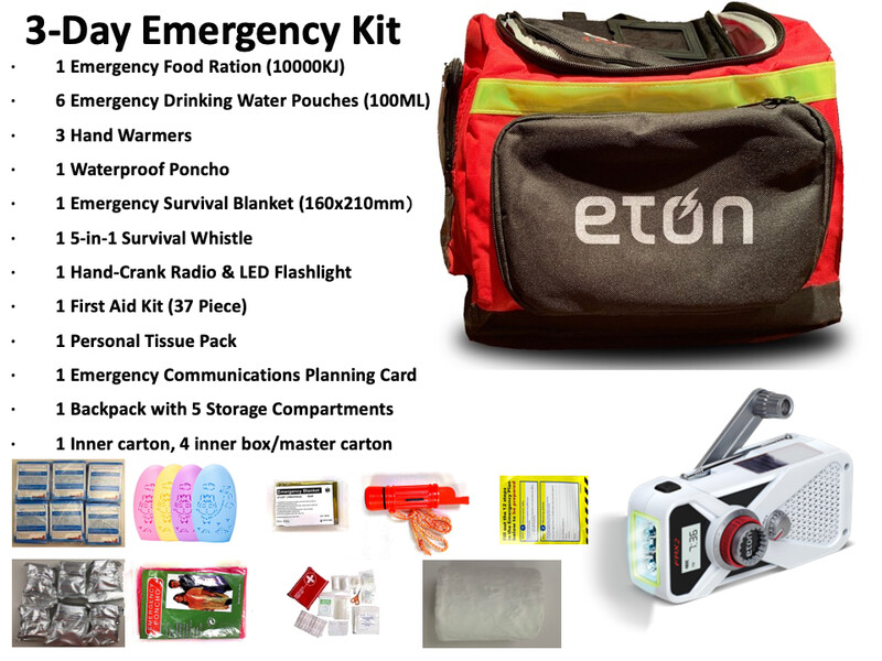 ETON 72 HR EMERGENCY KIT