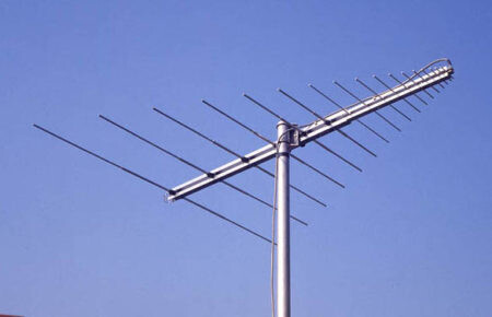 CREATE CLP-5130-2N 105 -1300 MHz 20 Element Log Periodic Antenna 