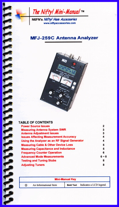 NIFTY MFJ-259C ANALYZER 