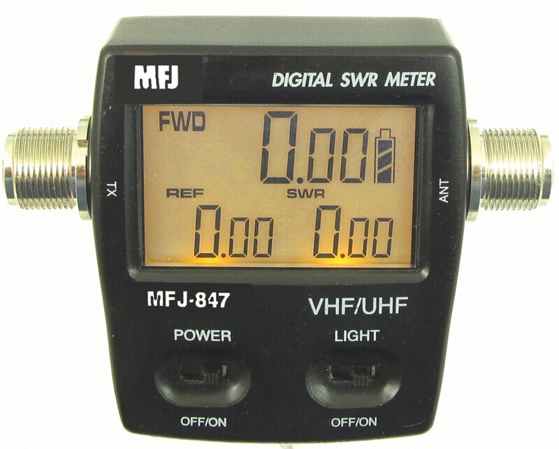 MFJ 847 DIGITAL 125-525MHZ 120 WATT METER 