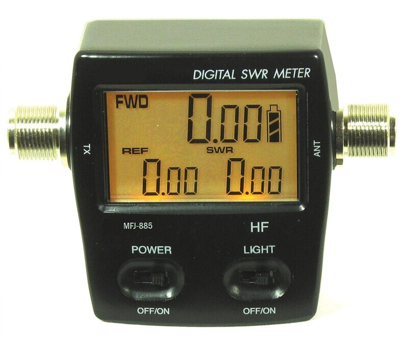 MFJ 845 DIGITAL 1.8-60MHZ 200 WATT METER 