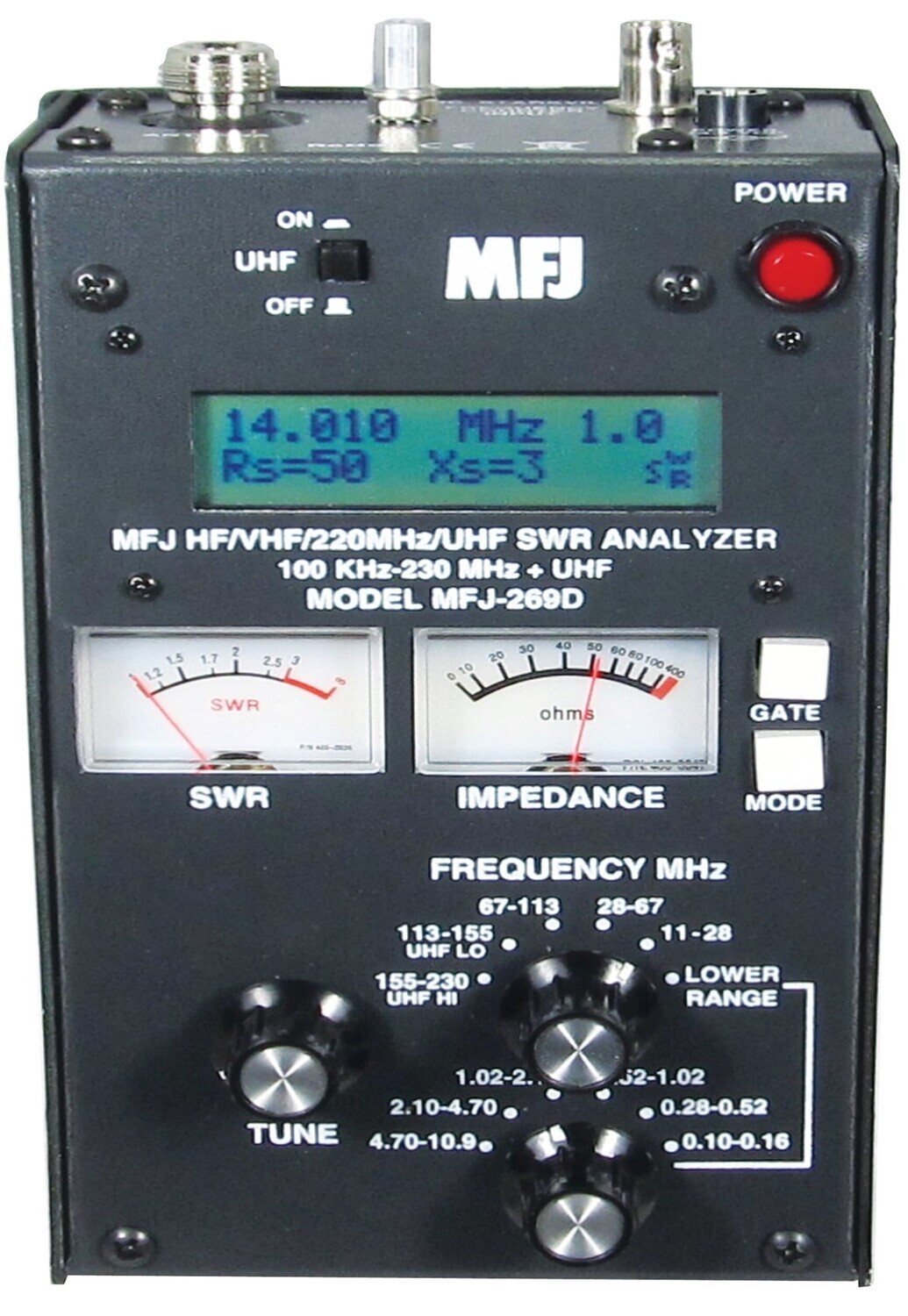 MFJ 269D HF/VHF/220/440