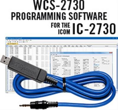 RT SYSTEMS WCS-2730-USB ICOM 2730 (SOFTWARE AND CABLE)