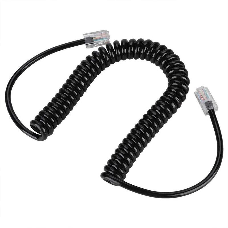 Mic Cable For Icom HM-207 HM-133V HM-98S IC-2300H IC-2730A ID-5100A 