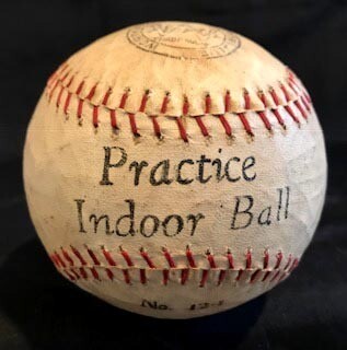 1910-20’s Practice Indoor Baseball