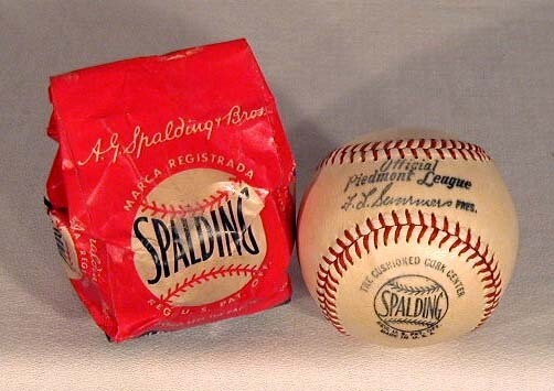 1951-1954 Piedmont League Baseball in the Original Bag