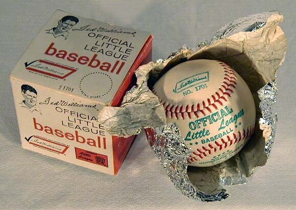 1950’s Ted Williams, Sears Model Baseball, MINT in Box