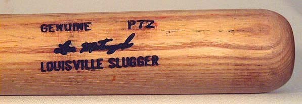 1980-1983 Len Matuszek Game Used Baseball Bat