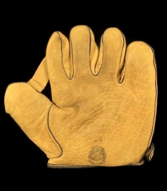 1910&#39;s Antique Baseball Glove - A. J. Reach