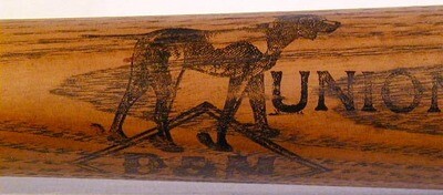 19th Century Baseball Bat - 1890’s D&M Union League Model Ring Bat