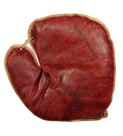 1910’s Vintage Baseball Mitt by McKinnon