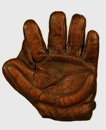 Vintage Crescent Padded Fielder&#39;s Glove - A. J. Reach