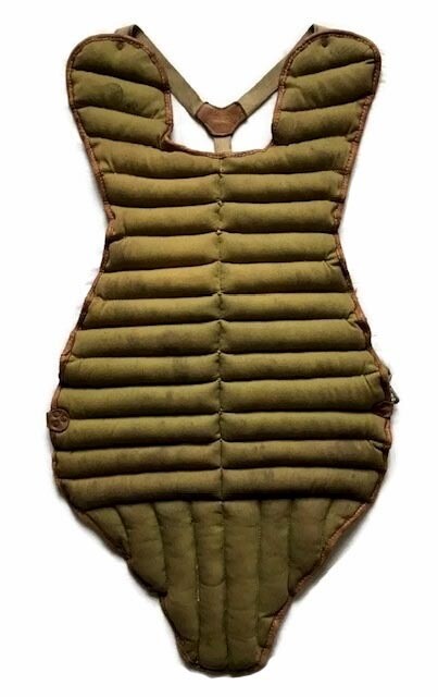 1910 - 1920&#39;s Baseball Chest Protector - Spalding