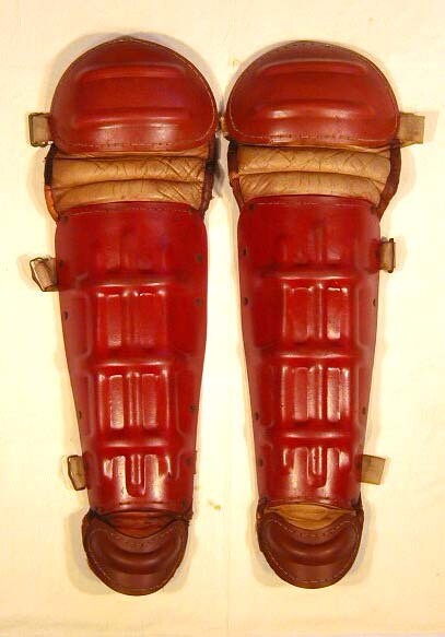 1930&#39;s Vintage Baseball Shin Guards