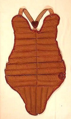 1920s Antique Baseball Chest Protector