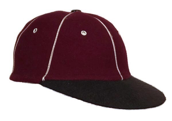 Antique Short Brim Baseball Cap circa 1910 - 1920