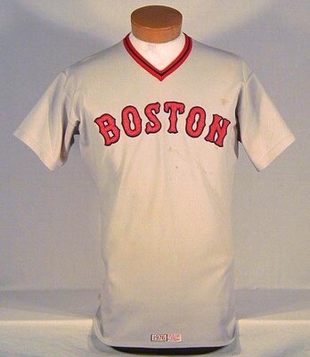 1976 Boston Red Sox Game Used Baseball Jersey