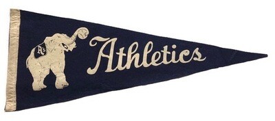 Antique Baseball Pennant - Philadelphia Athletics