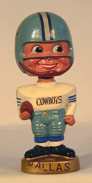 1960&#39;s Dallas Cowboys Football Bobble Head Doll