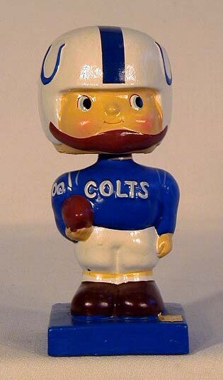 1960&#39;s Baltimore Colts Football Bobble Head Doll