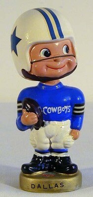 Vintage Football Bobbleheads
