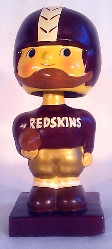 1960&#39;s Washington Redskins Football Bobble Head Doll