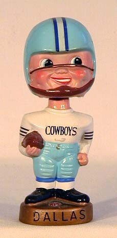 1960&#39;s Dallas Cowboys Football Bobble Head Doll