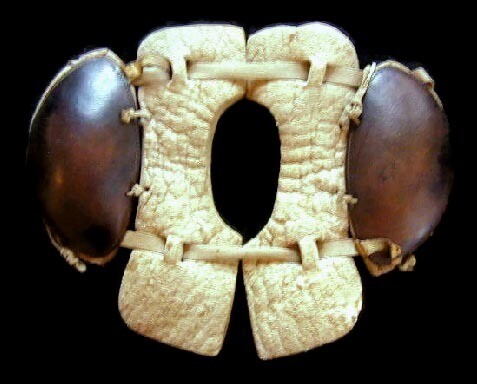 1910 Spalding Football Shoulder Pads w/ Collar Bone Protector