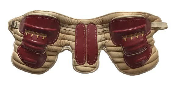 Antique Football Hip Pads - Spalding
