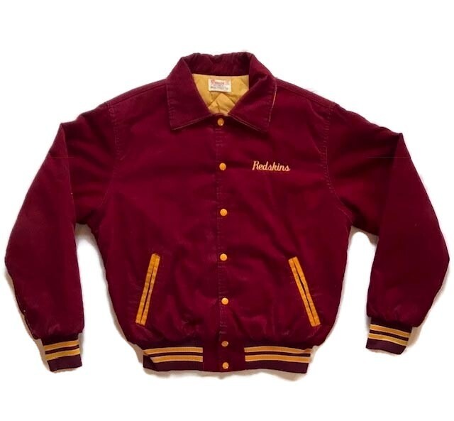 1970’s Washington Redskins Football Jacket by Rennoe