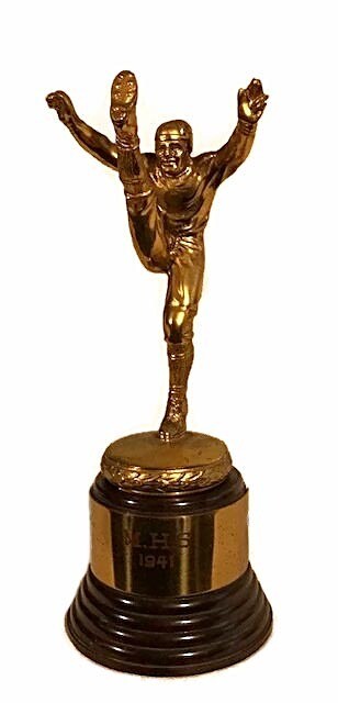 1941 Figural Football Trophy