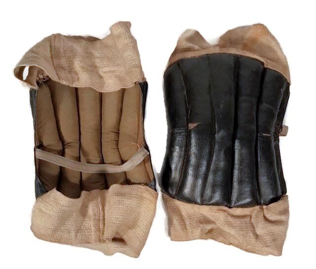 1910&#39;s Vintage Basketball Knee Pads