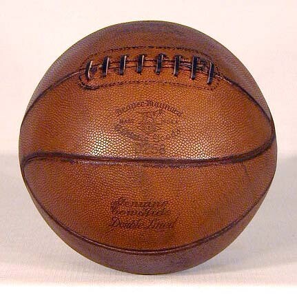 1920’s Laced Basketball made by Draper & Maynard