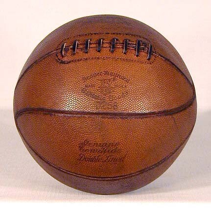 1920’s Laced Basketball made by Draper &amp; Maynard