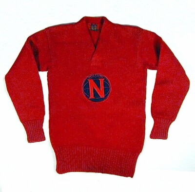 1920’s Vintage Basketball Sweater by Lowe & Campbell