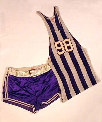 1930's Lowe and Campbell Basketball Uniform