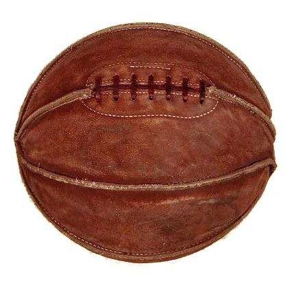 Vintage Laced Basketball - 1910's