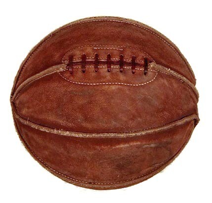 Vintage Laced Basketball - 1910&#39;s