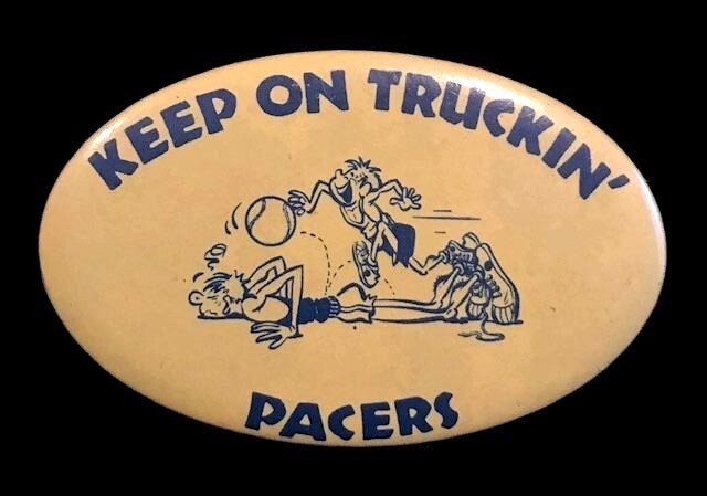 1960's ABA Indiana Pacers Pinback Button