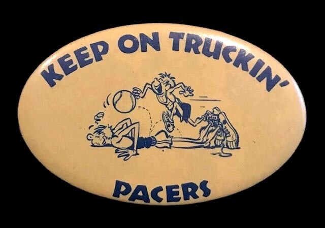 1960&#39;s ABA Indiana Pacers Pinback Button