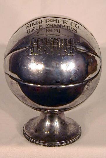 1931 Laced Basketball Trophy